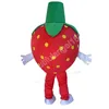 Noël fraise mascotte Costume personnage de dessin animé tenue Costume Halloween adultes taille fête d'anniversaire tenue extérieure caritative