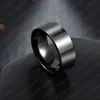 バンドリングNEXTVANCE HIGH POLISHING WIDE FIGENSTEANLESS STAINLESS CUSTAL CUSTAL ENGRAVE NAME NAME RING