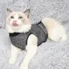 Costumi per gatti Gilet Abbigliamento Gatti Post operatorio Riabilitazione Abbigliamento Pet Recovery Suit Protezione Trattamento