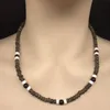 Design Choker Bohemian Modna Naturalna kokosowa skorupa koralowa Naszyjnik odpowiedni dla mężczyzn i akcesoriów dla kobiet