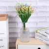 Decoratieve bloemen Home Vaas Meubels Artificiële plant Atomisatie Distressed Rechte lente gras GROOLS Binnen Diner Room Divider