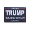 Trump Haftery Cap Patch Armband Make America Great Again Badge Taktyczne plastry wojskowe plecak odzież łatki Partia Favor Rra12226