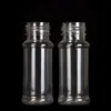 Fashion Empty Plastic Spice Bottles Set for Storing BBQ Seasoning Salt Pepper,Glitter Shakers Bottles 60 ml/2 oz