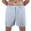 Men's Shorts Mens 3xl Solid Skin Waterproof Lace Up Pocket Spring Holiday Beach Pants Swimming Trunks Flag Swim