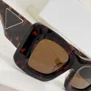 Damen-Markendesigner-Sonnenbrille 3D Crack 13ZS Herren-Vintage-Cowhorn-Tasche Luxus-Acetat-Sonnenbrille unregelmäßig quadratisch UV400
