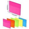 NOTE Sticky carine Affronta per animali domestici Transparenti Pad di auto-bocchetta 3 x pollici 5 Office scolastici di colori assortiti