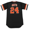 San Francisco vintage basebolltröja 24 WILLIE MAYS 1970-talet 25 BARRY BONDS BOBBY 1969 26 DAVE KINGMAN 1973