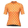 Rennjacken Sommer Frau Kurzarm Radfahren Jersey Jacke Sport Straße MTB Bike Moto Downhill Pullover Top Wear Frauen Designs Orange