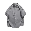Chemises décontractées pour hommes Chemise pour hommes de concepteur d'été à manches courtes Ice Feel T-shirt haut de gamme pour hommes vêtements de plage décontractés grande taille M-3XL 520669