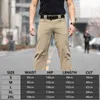 Men s Pants Fashion Streetwear Casual Jogger Track Tactical Training Trousers Cargo Aesthetic Black Combat Summer 230322