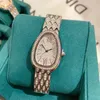 Luxury Women Snake Watches Bracelets 2 sets com box de boxe de presente Diamond Lady Lady Watch Fashion Watches for Womens Christmas Mã