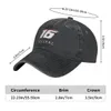 S Charles Leclerc podpis graficzny ciemna czapka kapelusz kowbojski kapelusz vintage man luksusowe czapki golfowe 230322