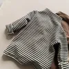 Kids Shirts Children Half Turtleneck Solid Bottoming Shirt Autumn Winter Casual Simple Long Sleeves T shirt Cool Boy All match Cotton Tops 230322