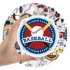 50pcs-pack Baseball Sport Sticker