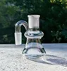 Mini colector de cenizas de vidrio seco 14 mm Hookah Glass Bong Colectores de agua Clear Bubbler Ashcatcher 45 90 grados