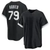 79 ABREU 74 FIMENEZ 7 ANDERSON Baseball Jerseys kingcaps local online store fashion Dropshipping Accepted Cool Base Jersey Cool Base wear wholesale