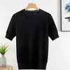 womens T shirts short sleeve knitting sweater tees Letter print knitted sweater Luxury top S-XL303J