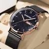 5 pcs Teenagers ultra-thin watch men's students trend quartz waterproof starry sky electronic watch