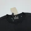 Herren Plus T -Shirts Polos runder Nacken bestickter und bedruckter Polarstil Sommerkleidung mit Street Pure Cotton M Set Shorts T -Shirt Set 121d