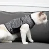 Trajes de gato roupas de colete gatos pós