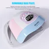 Nail Dryers Nail Drying Lamp UV LED Nail Lamp For Drying Gel Polish Nail Dryer Manicure With Motion Sensor Nail Dryer Manicure Tool 230323