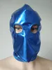 Kostymtillbehör Halloween maskerar cosplay kostymer glänsande metallmask öppna ögon vuxna unisex zentai kostymer festtillbehör