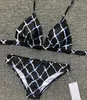 Women String Bikini Swimsuit Designer Thong Badkläder Två stycken baddräkt