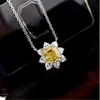 Styles Charme 925 Chaînes En Argent Sterling Chocker Collier AAAAA Diamant De Mariage Pendentifs Collier Pour Femmes Bijoux De Fête De Mariée