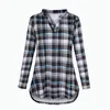 Maternity Tops Tee Breastfeeding T shirt V Neck Blouses Shirts Long Sleeve Striped Nursing Clothes for Pregnant 230322