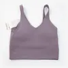 Soutien-gorge de sport pour femme Fitness Running Yoga Gilet sans manches en forme de U Coussin de poitrine Jogging en plein air Séchage rapide Respirant Yoga Bra