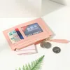Cüzdan Yeni Kadın Cüzdanları Fermuar PU Deri Para Çantası Mini Ana Zinciri Küçük Cüzdan Çok Kartlı Bit Kart Tutucu Kart Tutucu Z0323