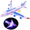 ElectricRC Car Large Aircraft Model Electric Educational Toys LED Plane For Kids With Lights Sound Music Gift A Birthday Or Celebration 230323