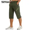 Men's Shorts TACVASEN Below Knee Length Summer Waterproof Shorts Mens Quick Drying 34 Pants Hiking Walking Sports Outdoor Nylon Shorts 230322