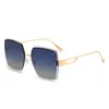 Occhiali da sole di New Designer Luxury M occhiali da sole per uomini Donne Purple Pink Blue Glass Polarizing With Box Miglior regalo