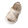 Slipper Summer Baby Sandals Fashion Cross Webbing Soft Chiles Shoes Cool Boys Girls Beach Head Wrapped Toddler 230325