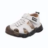 First Walkers Baby Shoes Summer Toddler Boys Sandals Leather Soft Sole Sole-Prewalker أحذية شاطئية غير رسمية للأطفال الرياضة الصندل 0-4 سنوات الأطفال 230323