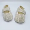 First Walkers Dollbling Baby Pearls Shoes Baby Boy Girl Design Pre-Walker Toddler Wedding Festive Pageant Sparkle fatto a mano 230323