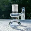 Mini colector de cenizas de vidrio seco 14 mm Hookah Glass Bong Colectores de agua Clear Bubbler Ashcatcher 45 90 grados