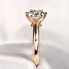 Bagues de cluster 14K Or 9K 2 3 8 D Couleur Moissanite Diamant Bague Bijoux En Gros