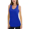 Camisolas Tanques Mujeres Sin mangas Racerba Yoga V Sport Singlet Mujer Aletic Fitness Sport Tank Tops Gimnasio Correr Entrenamiento Yoga Camisas Z0322