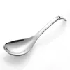 Ensembles de vaisselle 304 cuillère à soupe de riz en acier inoxydable outils de cuisine grand ménage épais créatif belle santé haut de gamme de haute qualité