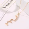 Chains NM001 Europa en Amerika Originaliteit Gezicht Ooglippen Hangketting Ketting Klaafketen Mode -accessoires voor vrouwen