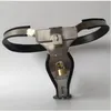 Dispositifs de chasteté Ceinture féminine en acier inoxydable avec plug anal Sextoys Adultes pour femmes BDSM Bondage Femme Ceintures de chasteté dispositif sex toys