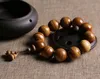 Bangle 20 MM Nice Natural Dark Nanmu Wood Beads For Cool Fashion Man Bracelet