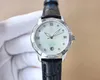 Women's wristwatch imported quartz movement with diamond inlay luxury ceramic cowhide strap