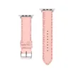 Designer I Watch Bands per Apple Watch cinturino in pelle bianca Banda compatibile con iWatch Ultra 49mm Series 8 S6 S7 S5 S4 S3 S2 S1 SE 42mm 38mm 45mm 45mm Smartwatch UK