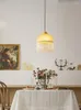 Pendant Lamps French Vintage Glass Tassel Lamp For Living Room Medieval Bedhead Balcony Bay Window Retro Style Warm Chandelier