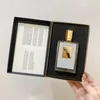 العطر الفاخرة العلامة التجارية كيليان العطور 50 مل الحب لا تكون زوايا خجولة تشارك فتاة طيبة سيئة للنساء رذاذ الرجال طويلة الأمد عطر ارتفاع 4W2M