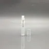 Refillable Plastic Spray Empty Bottle Mini Small Round Perfume Essential Oil Atomizer Container For Lotion Skin Softer Sample 3ML/3Gram