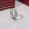 Carti Designer Band Rings Heart Engagement Anelli di nozze in argento sterling per uomo Anello da donna Taglia da 5 a 11 anelli di fidanzamento per donna bomboniere anello matrimonio Alta qualità